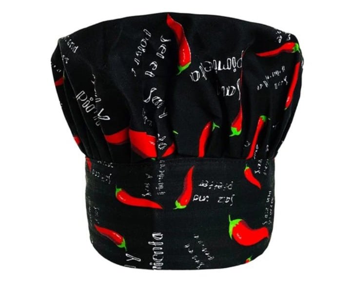 White Chef Hat - Image 2