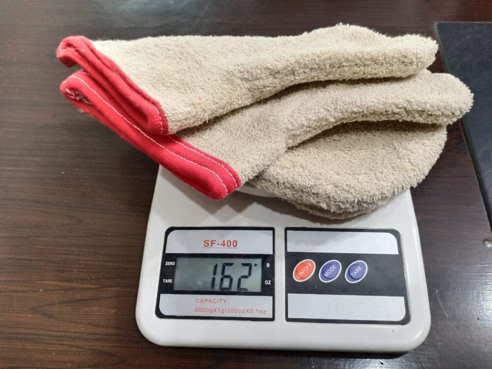 Terry Mitten with Piping - Image 4