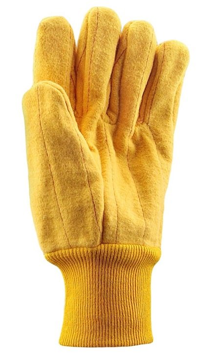Quilted Yellow Chore Glove - Image 10