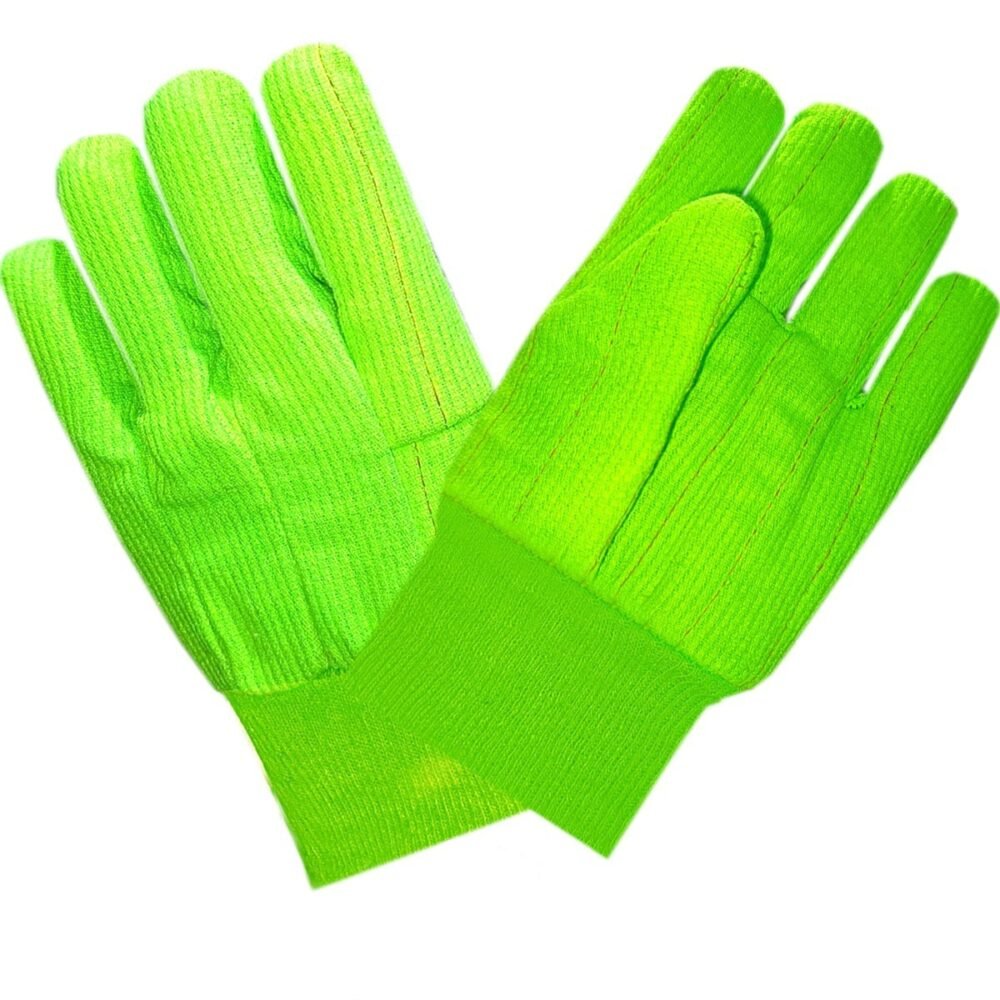 Green Corduroy Glove