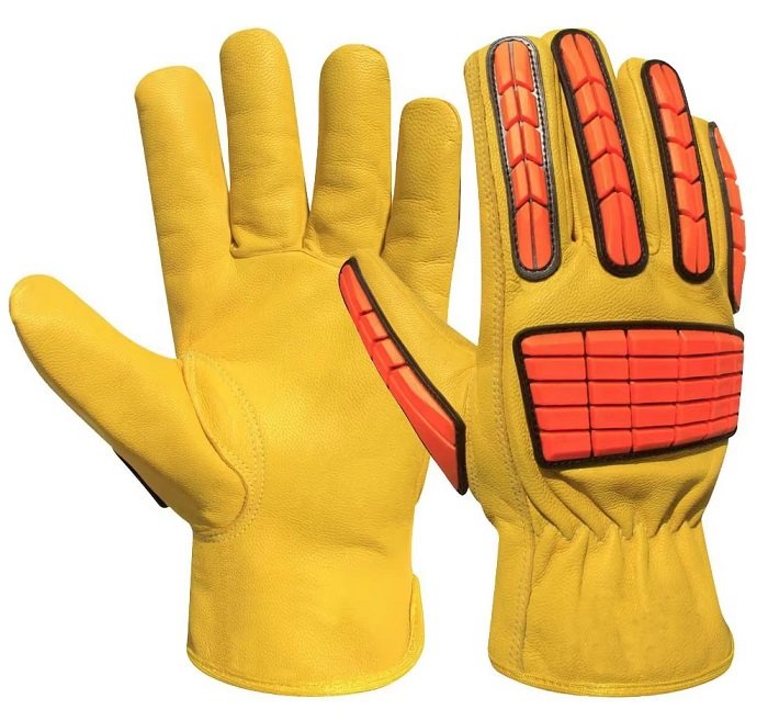 Leather Impact Gloves - Image 5