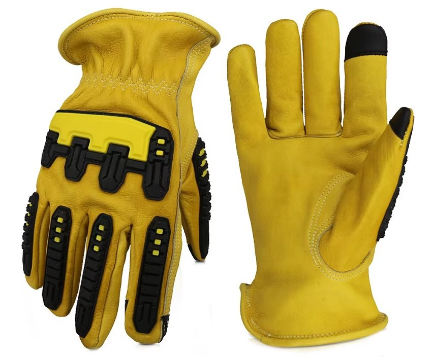 Leather Impact Gloves - Image 2