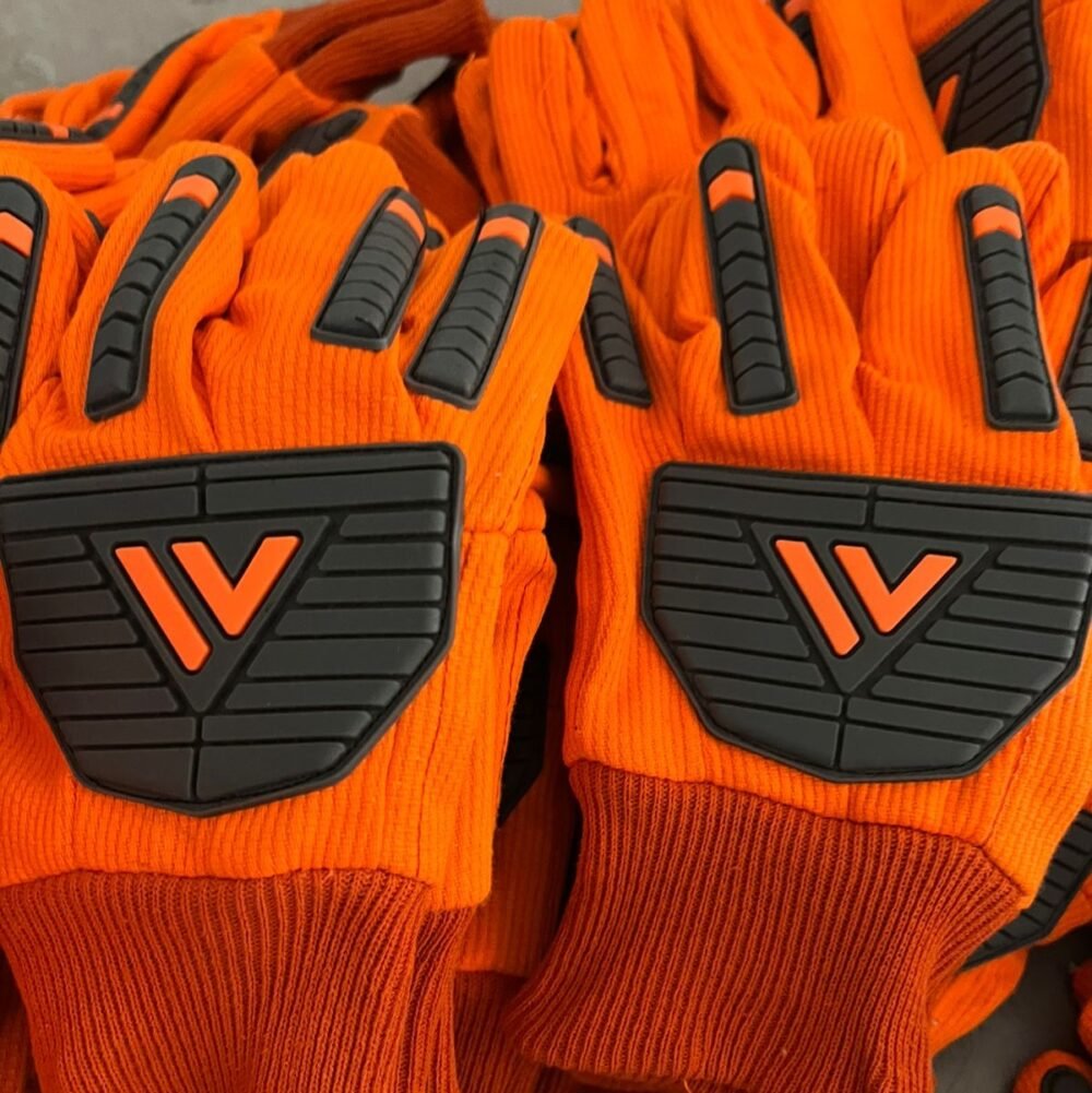 Orange Corded Impact Glove - Image 6