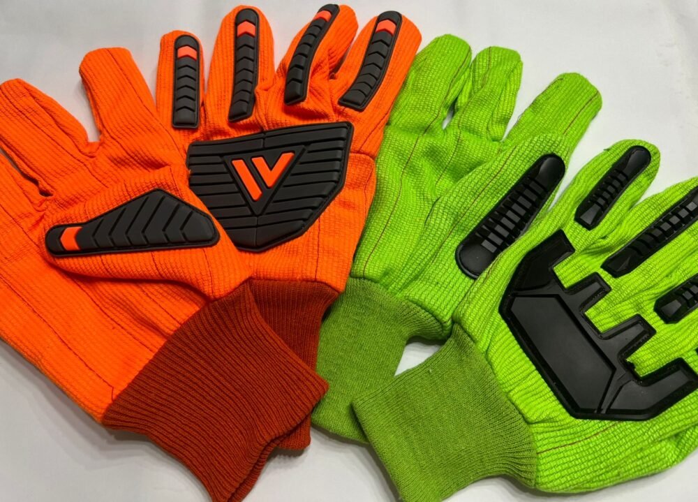 Orange Corded Impact Glove - Image 4